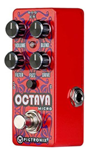 Pedal Efecto Octava Fuzz/distorsión Para Guitarra Pigtronix