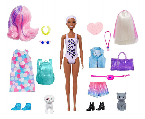 Barbie® Juego De Muñecas Color Reveal Con 25 Sorpresas.