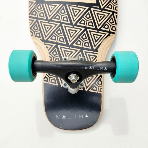Imagen 7 de 8 de Longboard Completo Kalima Genesis Dancing Freestyle Maple
