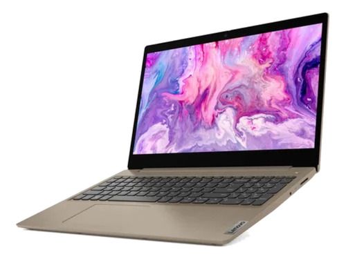 Imagen 3 de 3 de Notebook Lenovo IdeaPad 15IIL05 almond 15.6", Intel Core i3 1005G1 4GB de RAM 128GB SSD, Intel UHD Graphics G1 1366x768px Windows 10 Home