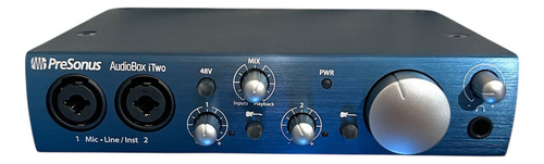 Presonus Audiobox Itwo Estudio Interfaz Usb+mic.+auricular Azul Titanium