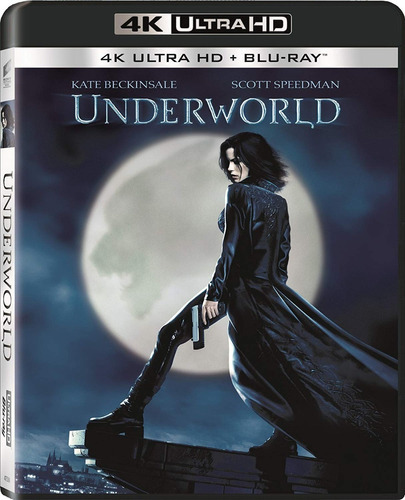 Inframundo Underworld Kate Beckinsale Pelicula 4k + Blu-ray