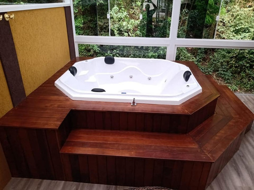 Spa 2.10 X 1.80 Leblon 4 Lugares! Super Completa 127v