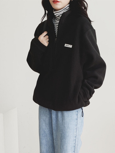 Sudadera Hoodie Mujer Forro Polar Más Terciopelo Con Cierre