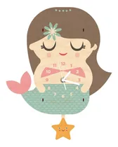 Comprar Reloj Péndulo Madera Niños Adultos Sirena Lola Woodaloo