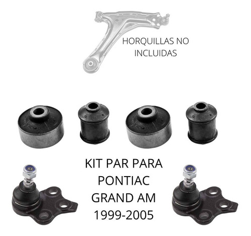 Kit Bujes Y Par Rotulas Para Pontiac Grand Am 1999-2005