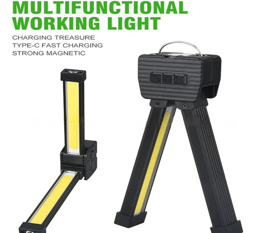 Wpd Gym Lamp For Posing,magnet Led Flashlight With Hanging