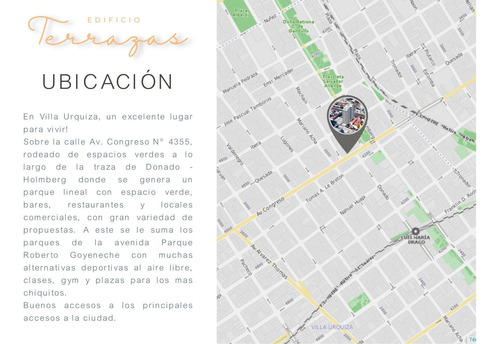 Imagen 4 de 10 de Edificio Terrazas 3 Ambientes Villa Urquiza