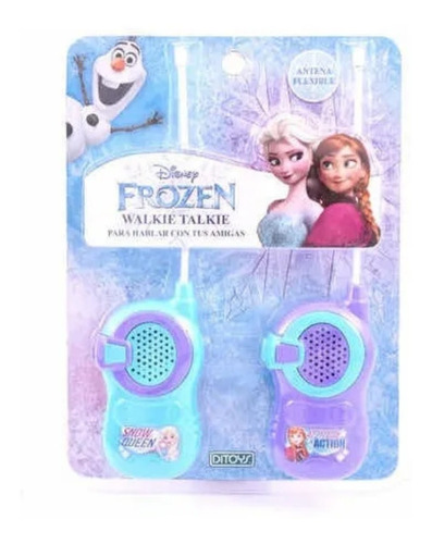 Walkie Talkie Frozen Ditoys Sur Rodados Y Juguetes