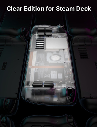 Trasera Transparente Es Compatible Con Para Steam Deck