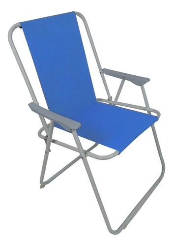 Silla Plegable Azzurro Estructura En Acero Tognana Italy