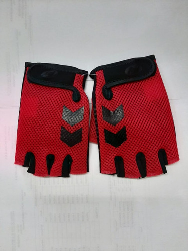 Guantes Dedos Cortos Calleras Rojo T:m-bmmotopartes 