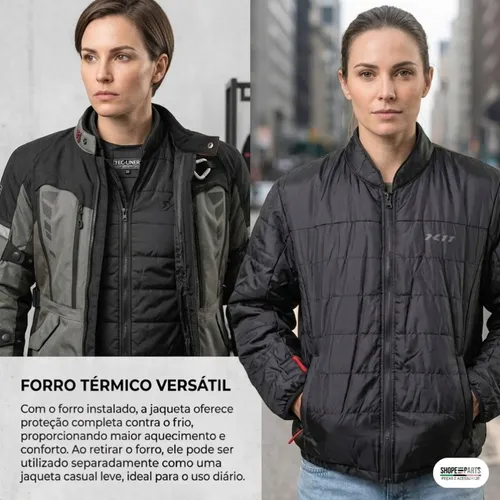 Jaqueta X11 Expedition Moto Parca Viagem Forro Removivel