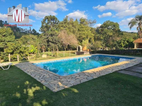 Imagem 11 de 30 de Ótima Chácara Com 3 Dormitórios, Piscina, Lago, Pomar, Acesso Todo Asfaltado, À Venda, 1600 M² Por R$ 370.000 - Zona Rural - Pinhalzinho/sp - Ch0983