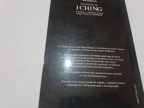 Introdução Ao I Ching Tom Riseman (Usado)
