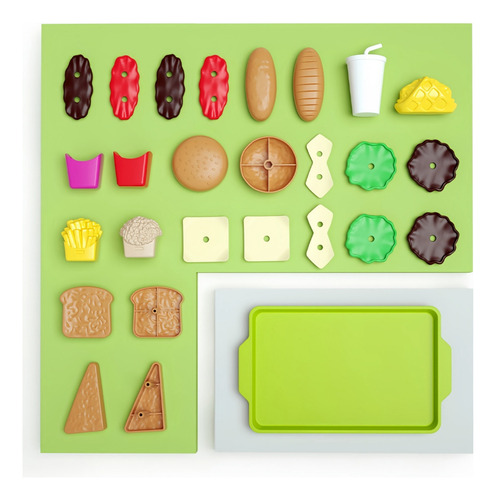 .. Set De Juguetes De Cocina Para Microondas De Simulación