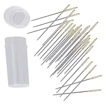 Comprar 30 Agujas De Punto De Cruz Para Bordar Y Bordar A Mano
