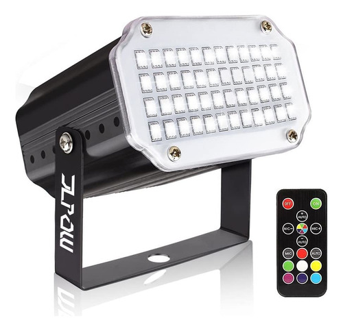 36 Led Mini Flat Par Light Luz Escenario Fiesta Rgb Control