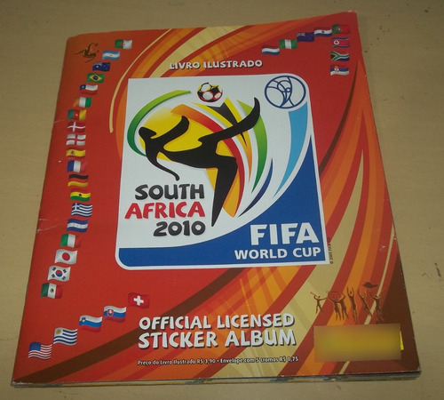 Álbum South Africa 2010 Fifa World  Cup -  Completo