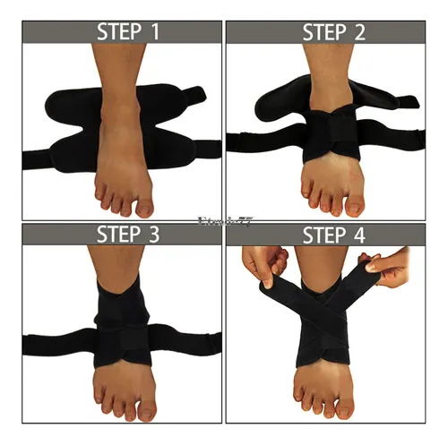 Imagen 2 de 9 de Soporte Ajustable Tobillo Protector Fascitis Plantar Pie