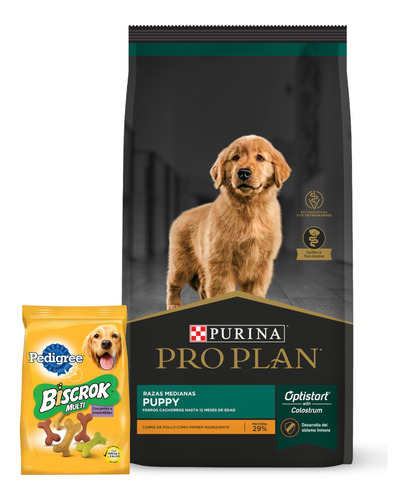 Alimento Perro Pro Plan Cachorro Raza Mediana 7,5 Kg + Promo