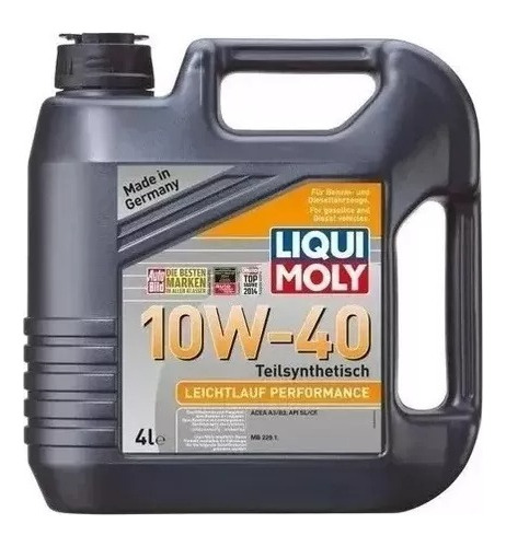 Aceite Liqui Moly Leichtlauf 10w40  4 Litros