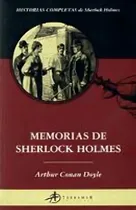 Comprar Memórias De Sherlock Holmes, De An Doyle, Arthur. Historias Completas De Sherlock Holmes, Vol. 1. Editorial Terramar, Tapa Tapa Blanda En Español