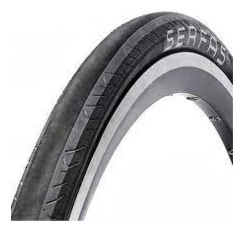 Par De Llantas Serfas Para Bicicleta Seca 700x25 Black Acero