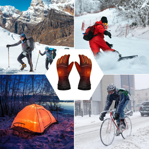 Guantes De Invierno Calefactables Guantes Térmicos Para Homb