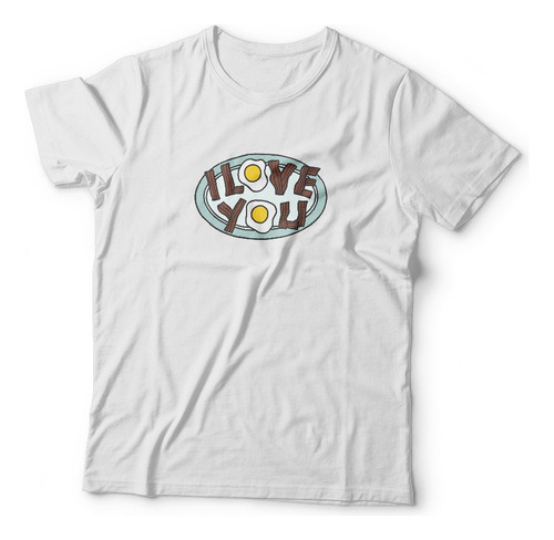 Remera I Love You Bacon The Simpsons Series Y Tv Unisex