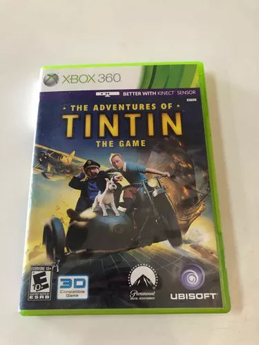 Jogo Xbox 360 As Aventuras De Tintin Original Mídia Física