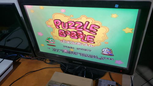 Puzzle Bobble Compatível Com Super Nintendo. G677 (Usado)