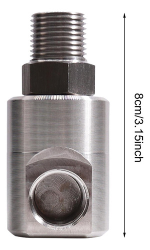 Mangueira Conector Da Junta Giratória 1/2 Rosca Macho