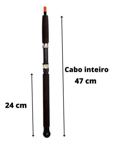 Vara de pesca casting Ottoni Ottoni Para Molinete 1,80M