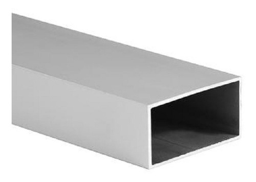 Tubo Rectangular De Aluminio 1½in X 3/4 (1mtr Lineal) 