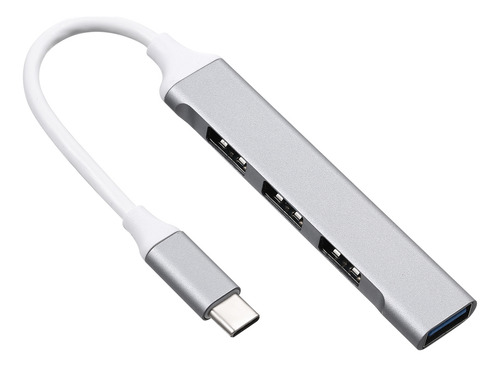 Amplia Compatibilidad Con El Conector Macho Plateado Tipo C,
