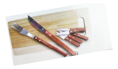 Kit Utensilios Grill Para Parrilla Barbecue 9 Pzas