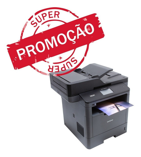 Multifuncional Impressora Brother Dcp-l5652dn Rede Duplex 