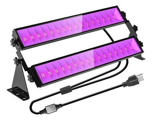 Yellore 160w Black Light, Uv Led Black Light Bar Con Enchufe