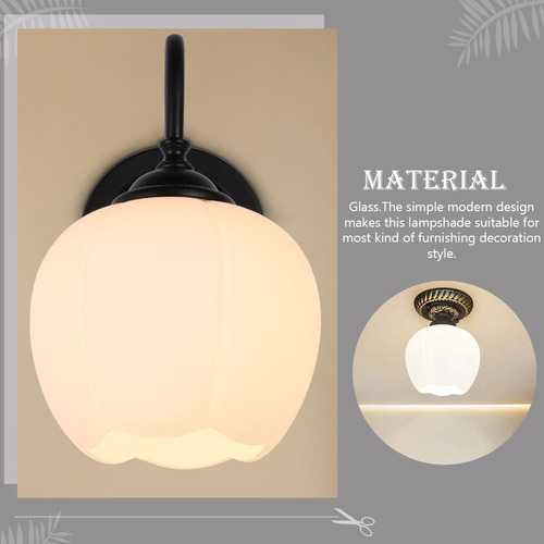 Lámpara De Techo Gazebo Glass Lampshade