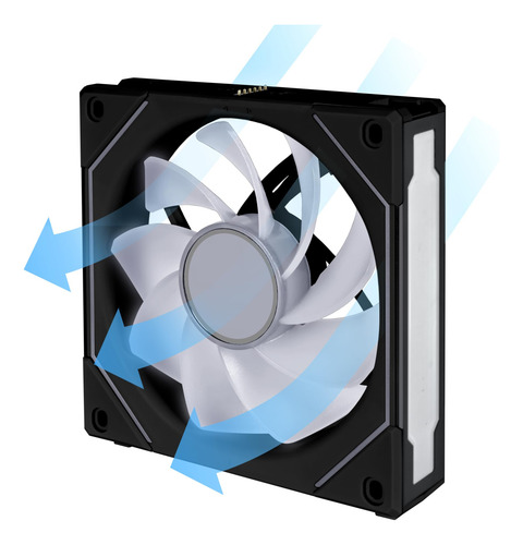 Ventilador Lian Li Uni Sl-infinity 120 Con Hoja Inversa, Col