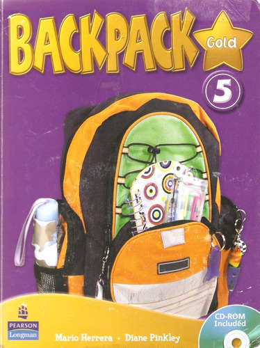 Backpack Gold 5 Stident's Book & Workbook, With 2 Cds