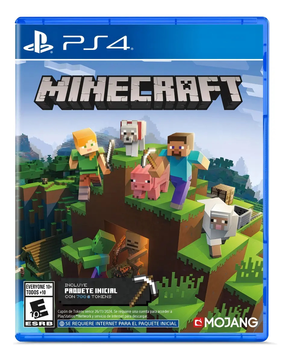 Juego Ps4 Minecraft Playstation 4 En Físico Sony