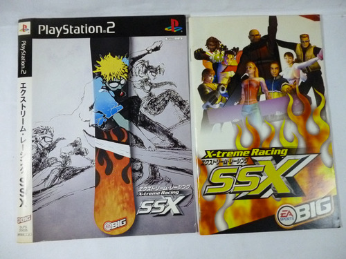 X-treme Racing Ssx Ps2 Somente O Encarte E O Manual (Usado)