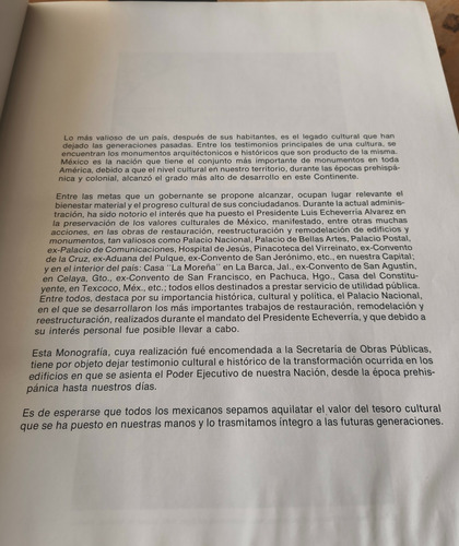 Libro De Colección Palacio Nacional