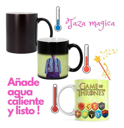 Taza Magica Sublimada 11 Oz Game Of Thrones F413