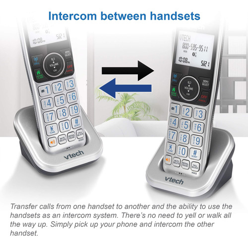 Telefone Sem Fio Vtech Vs112 Dect 6.0 Bluetooth Com Resposta