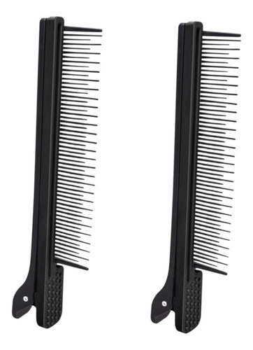 2 X 2 Uds Auxiliar De Peluquería Peine Tinte Para El