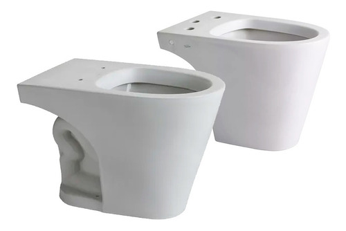 Combo Baño Ferrum Marina Inodoro Corto Bidet