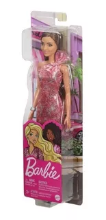 Muñecas Barbie Glitz Glamour Ous Pink Dress (t7580) Mattel
